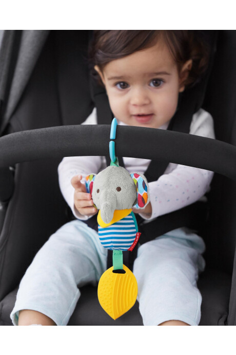 Peluche colgante multisensorial, diseño elefante Sin color