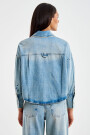 Chaqueta denim Azul