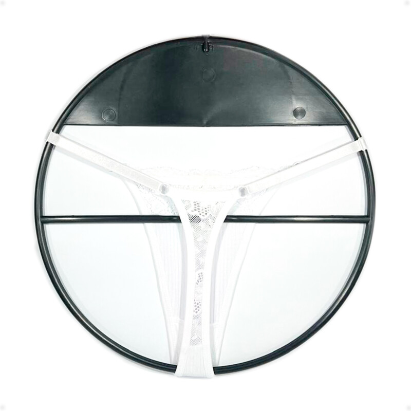 Tanga Colaless Ajustable De Encaje Blanco