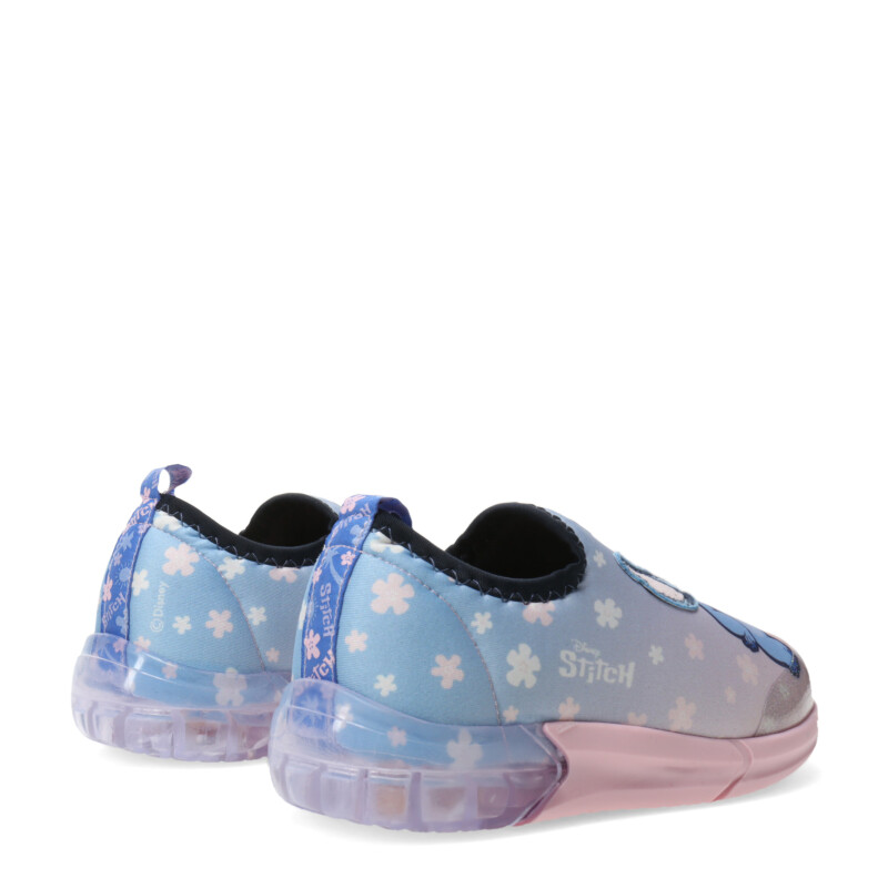 Championes de Niña Bibi Stitch C/Luz Celeste