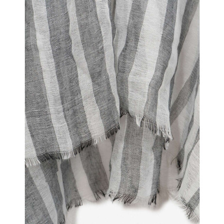 Kaftan De Algodón Combinacion Bicolor