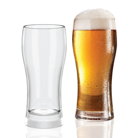 Set X6 Vasos Cerveceros Hops en Vidrio de 570Ml Citinova Transparente