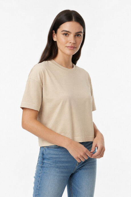 Remera Solisa Caqui