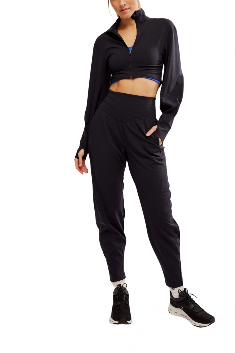 NEVER BETTER STRCTD SWEAT Negro
