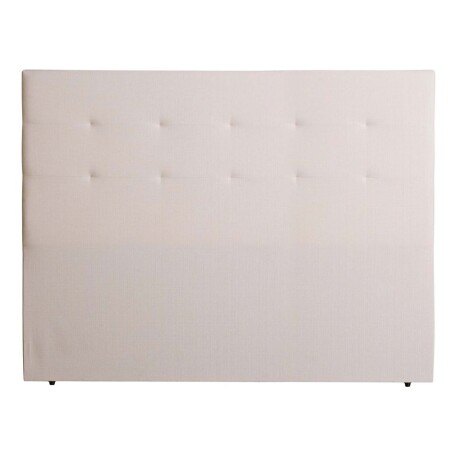 RESPALDO KING TELA NATURAL-BEIGE CLIO