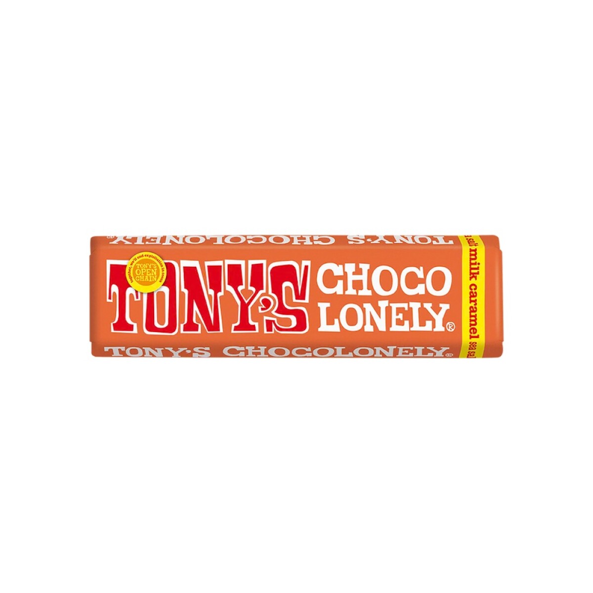 Chocolate con Leche, Caramelo y Sal Marina 47g Tony´s Chocolonely 