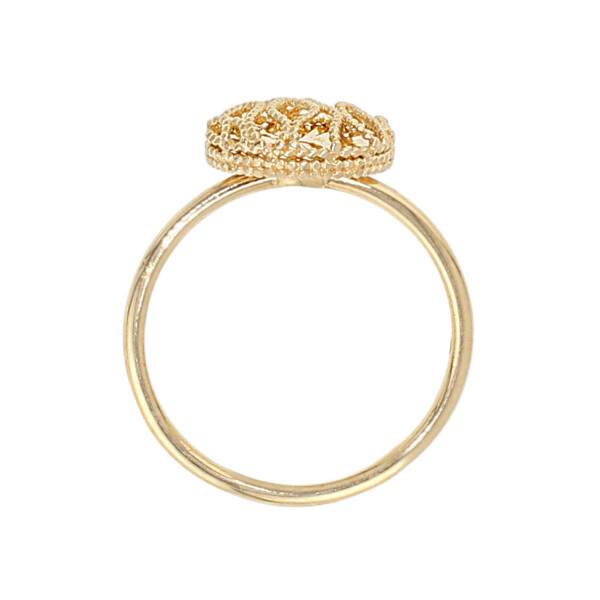 Anillo Solara de oro amarillo 18k. Anillo Solara de oro amarillo 18k.