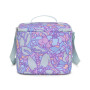 Super Snack Fluid Floral Pastel Lilac