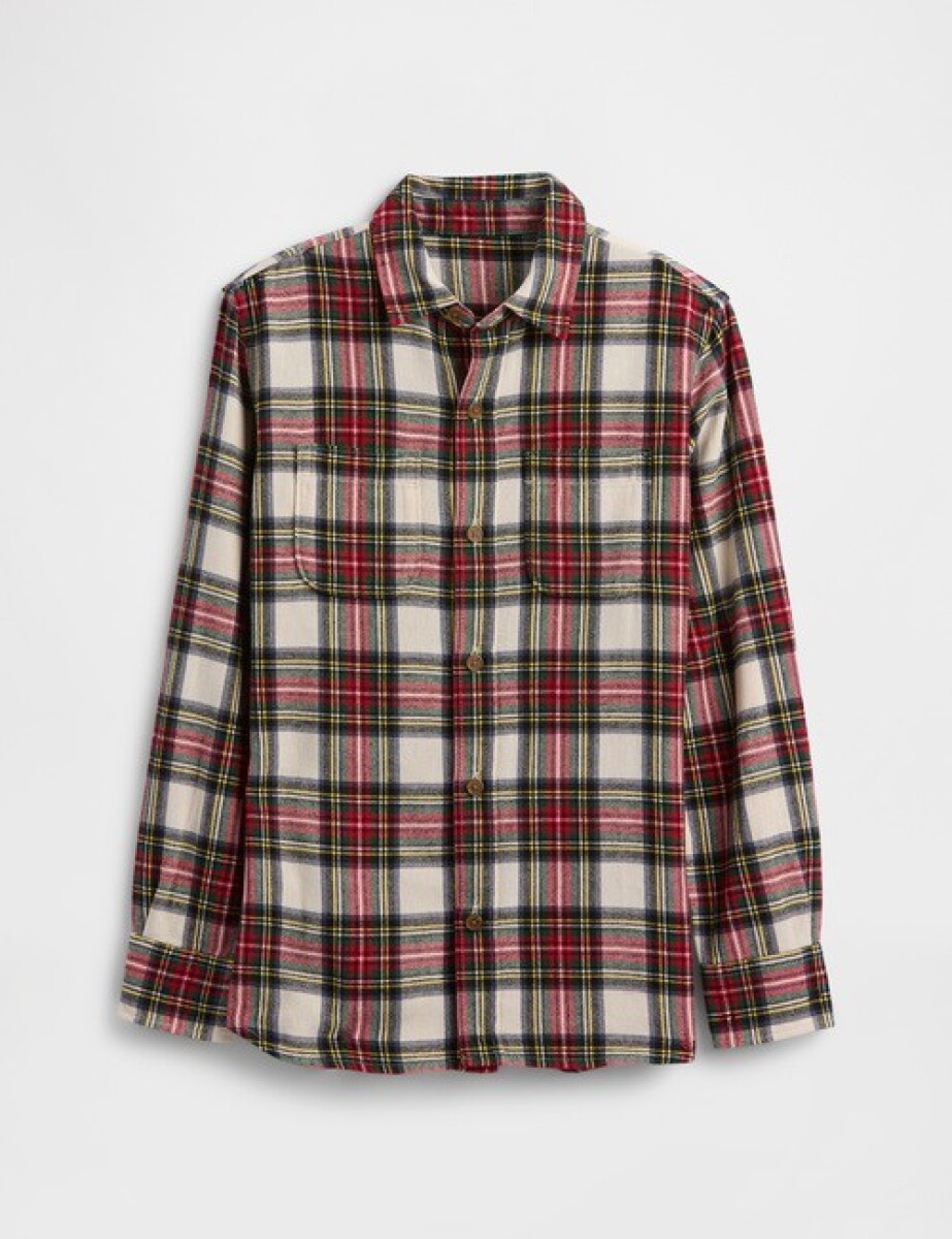 Camisa Flannel Niño - Tartan Plaid 