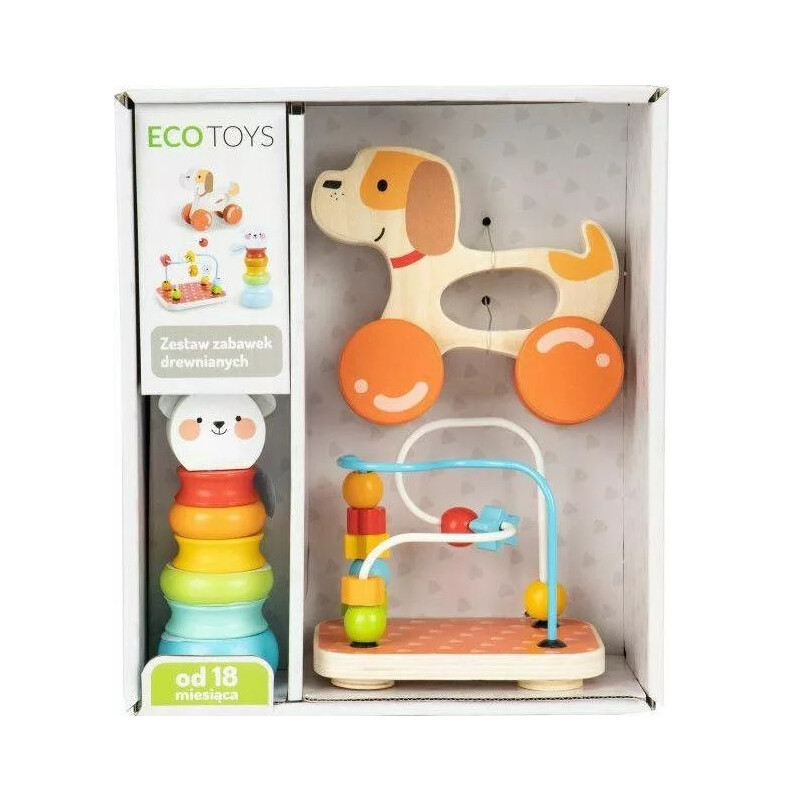 PlaySet 3 en 1 Didactico de Madera PlaySet 3 en 1 Didactico de Madera