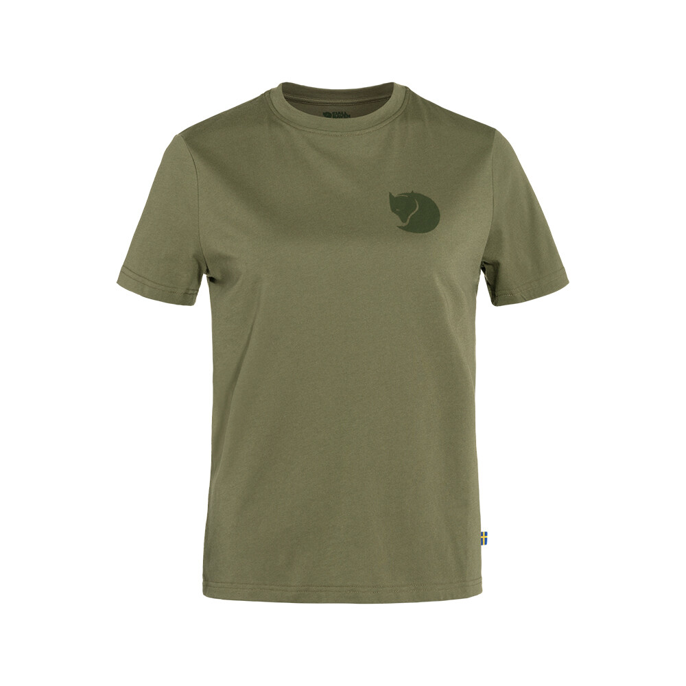 Fox Boxy Logo Tee W - Mujer Green