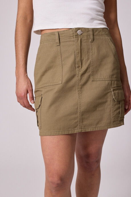 FALDA CORTA JAYLA DIXIE Militar