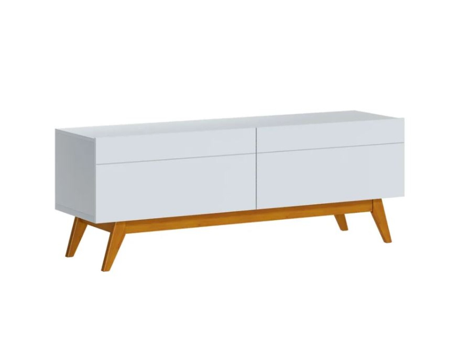 Rack de TV Cádiz Basic blanco 