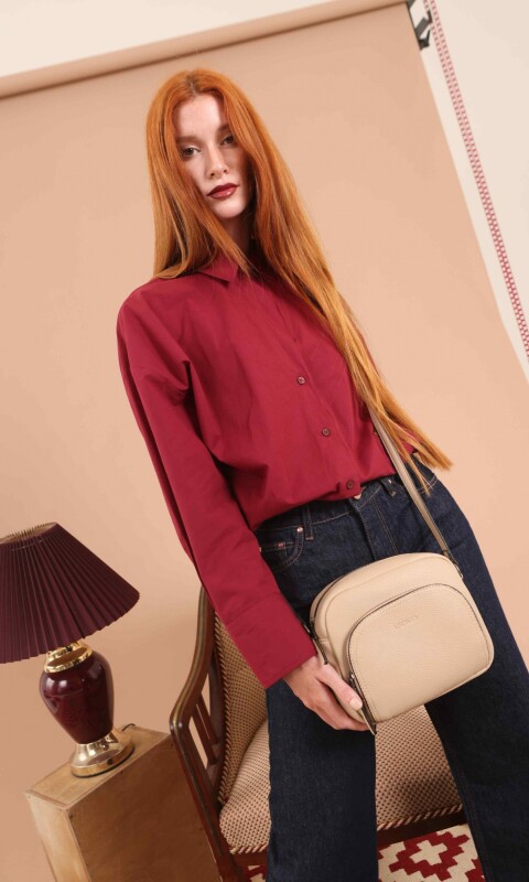 BANDOLERA MORRAL SANDALO TIZA