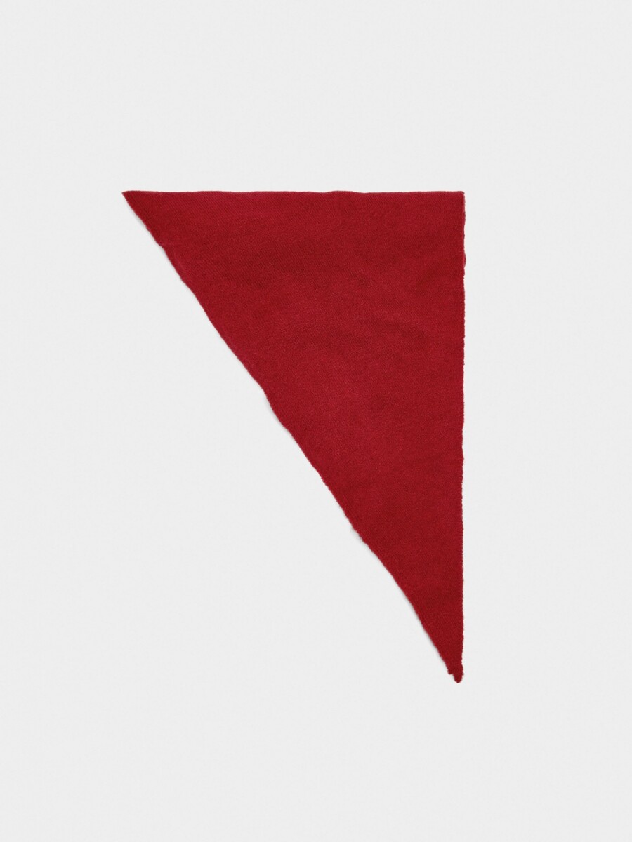 Chal Liso rojo