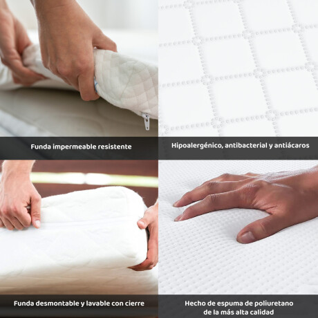 Colchon Cuna Bebe Impermeable Memory 130x70x10 Medium Colchon Cuna Bebe Impermeable Memory 130x70x10 Medium