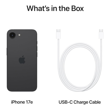 Celular Apple iPhone 17e 256GB 8GB Black Celular Apple iPhone 17e 256GB 8GB Black