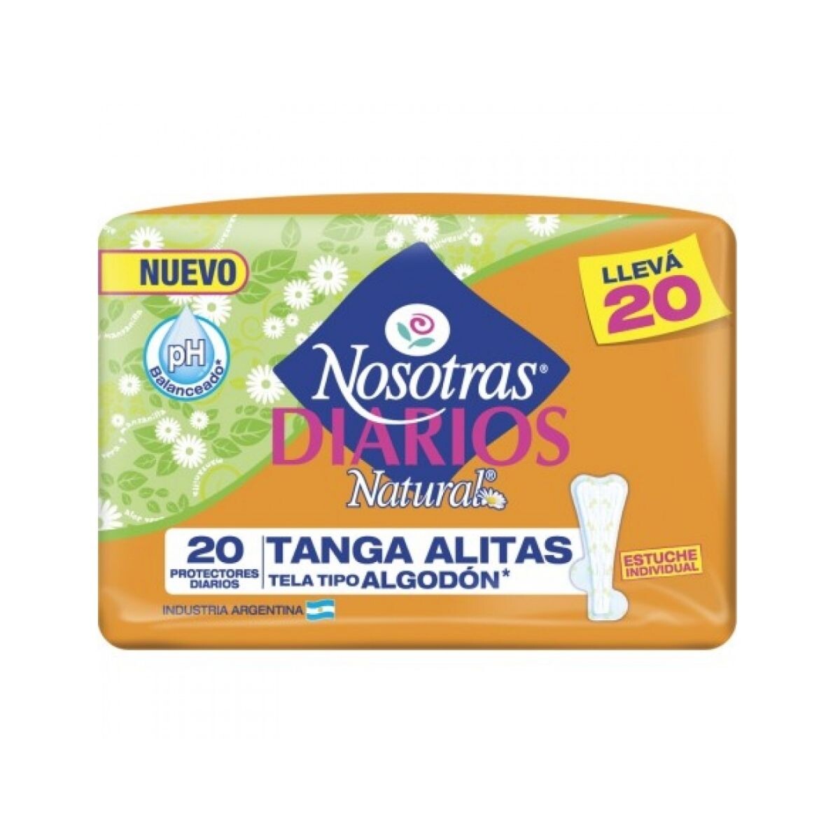 Protectores Diarios Nosotras Tanga - X20 