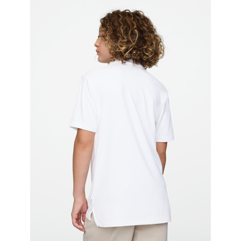 SS TECH POLO OPTIC WHITE