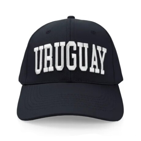 GORRO URUGUAY BORDADO NEGRO GU730-02 NEGRO