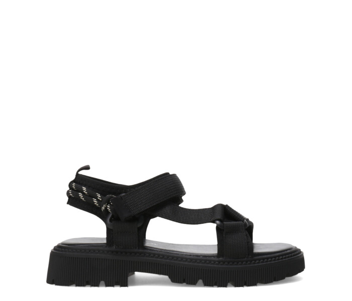 Sandalia CALIFA con tiras Black