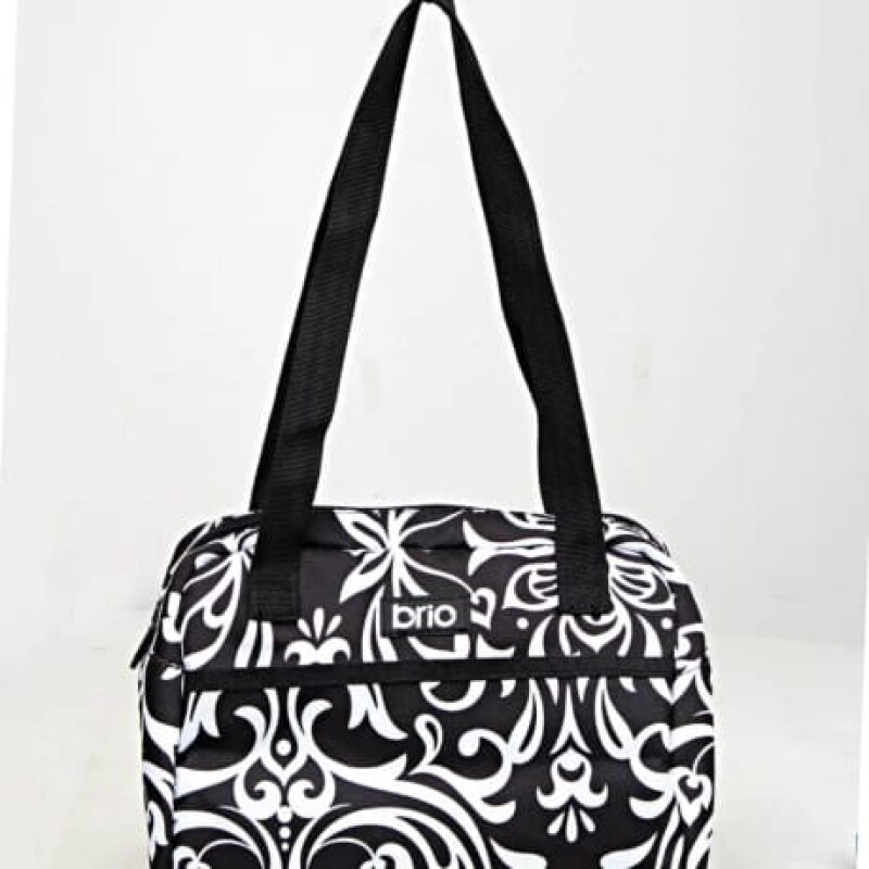 LUNCHERA FREEZABLE BRIO NEGRA Y BLANCA