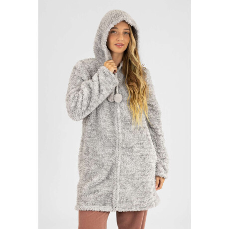 Bata pom melange Gris