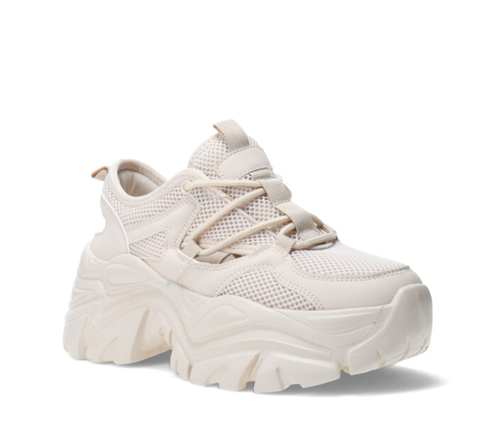 Deportivo LUXOR calad acordonado Beige