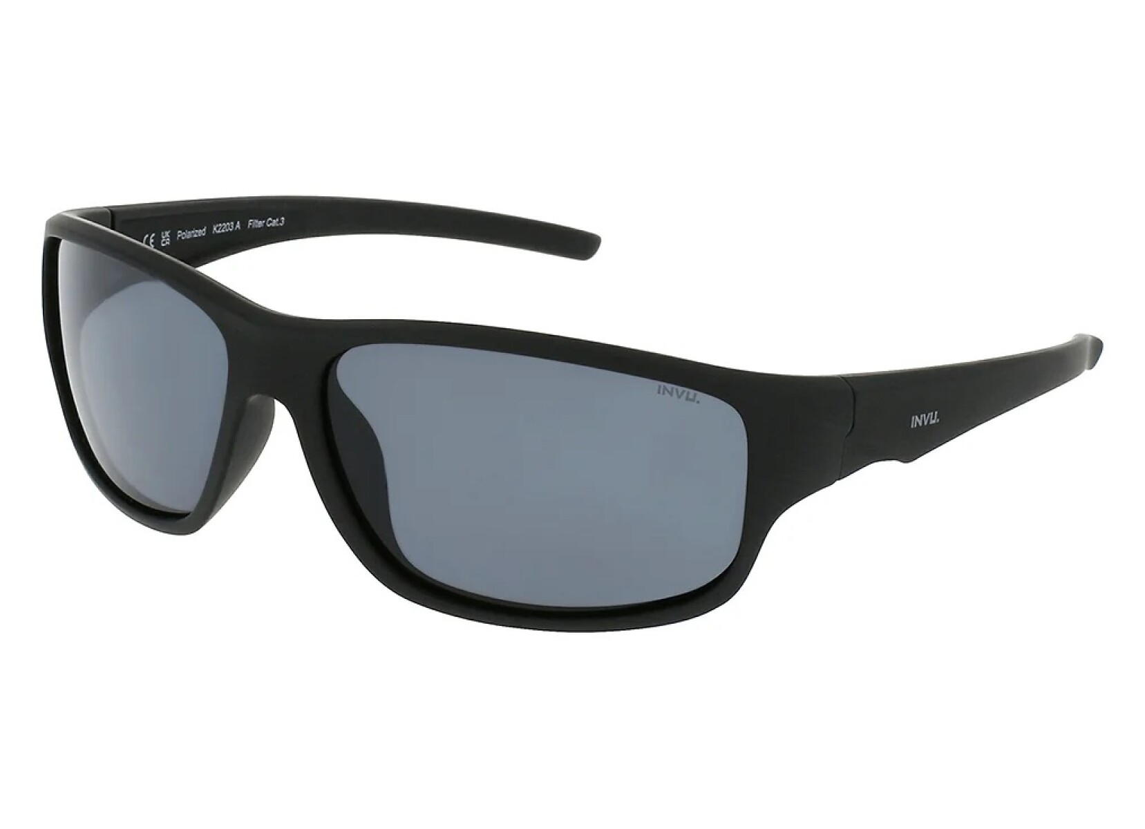 INVU Kids K2203A M.Black Flex Polarized 