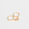 Sets Anillos Con corazón Set De Anillos Con Corazón - Dorado