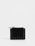 Monederos Monedero Con Tachas Negro - Negro