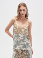 Musculosa Vainilla Estampado 1