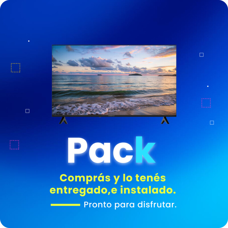 Pack Smart TV Xion 50" Full HD + Instalación Pack Smart TV Xion 50" Full HD + Instalación