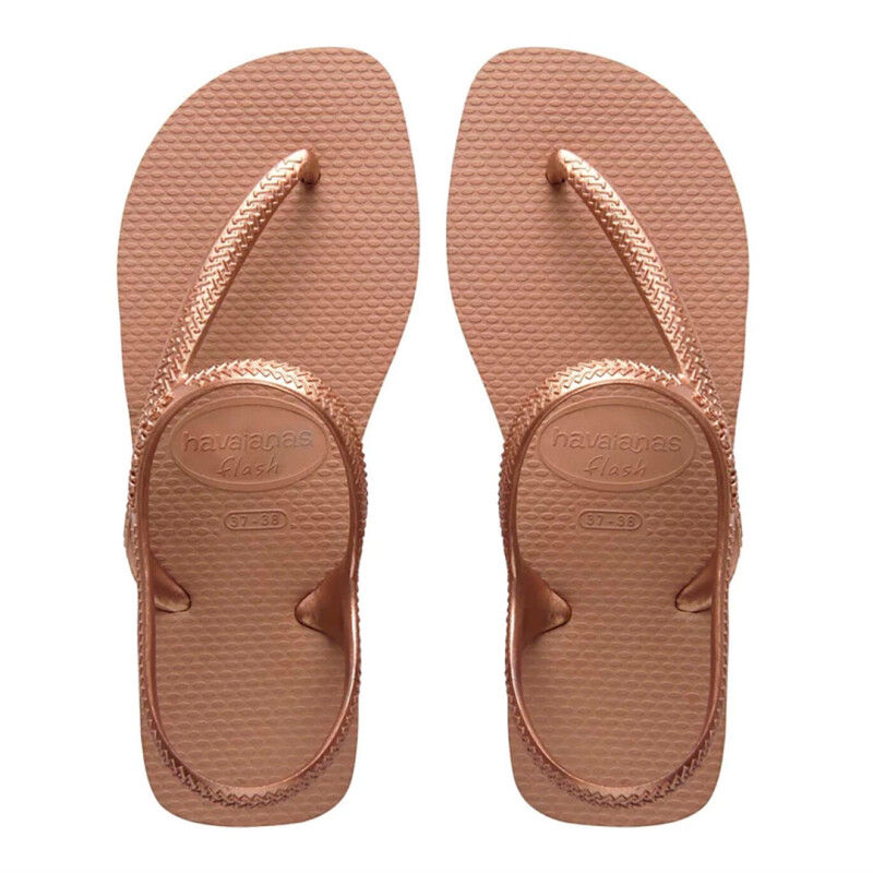 Sandalias de Mujer Havaianas Flash Urban Rosa - Dorado