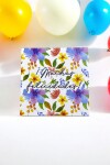 Tarjeta felicidades 10x10 DISEÑO 1