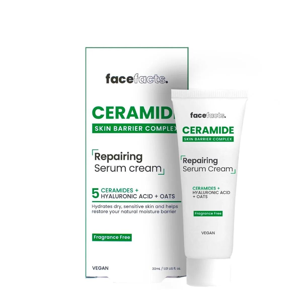 Face Facts Ceramidas Serum Cream Acido Hialuronico 30 Ml 