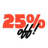 25 OFF