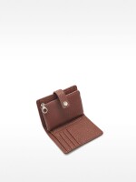 Cartera Con Textura S burdeos