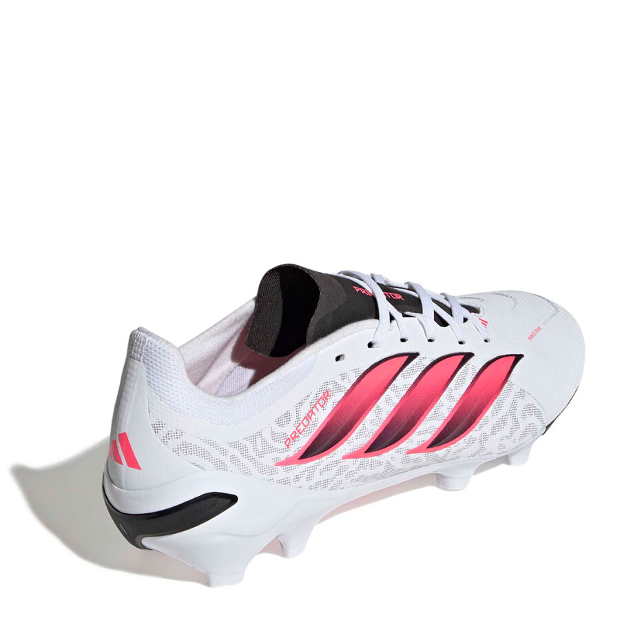 Championes Unisex Adidas Predator League Fg Blanco - Rosado