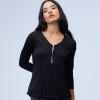 Blusa Zip NEGRO