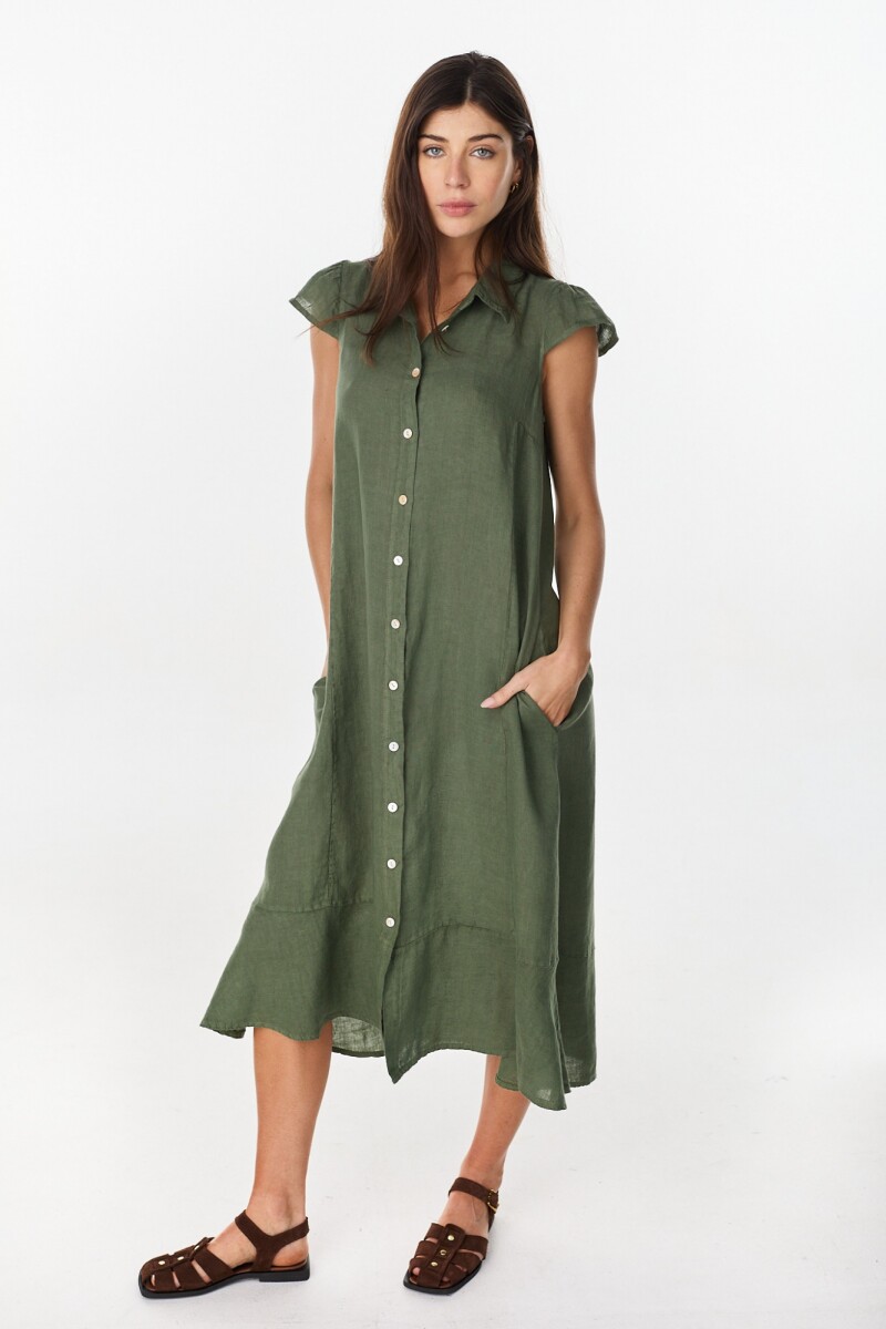 Vestido New Budha Verde