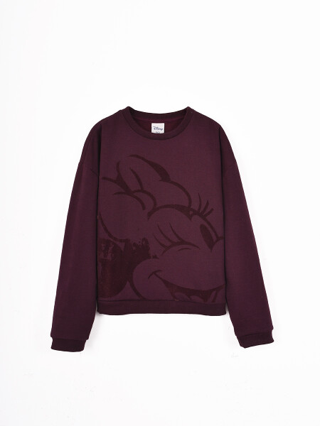 BUZO MINNIE ICON MORADO