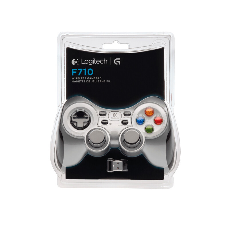 OUTLET-Joystick Logitech inalámbrico F710 para PC OUTLET-Joystick Logitech inalámbrico F710 para PC
