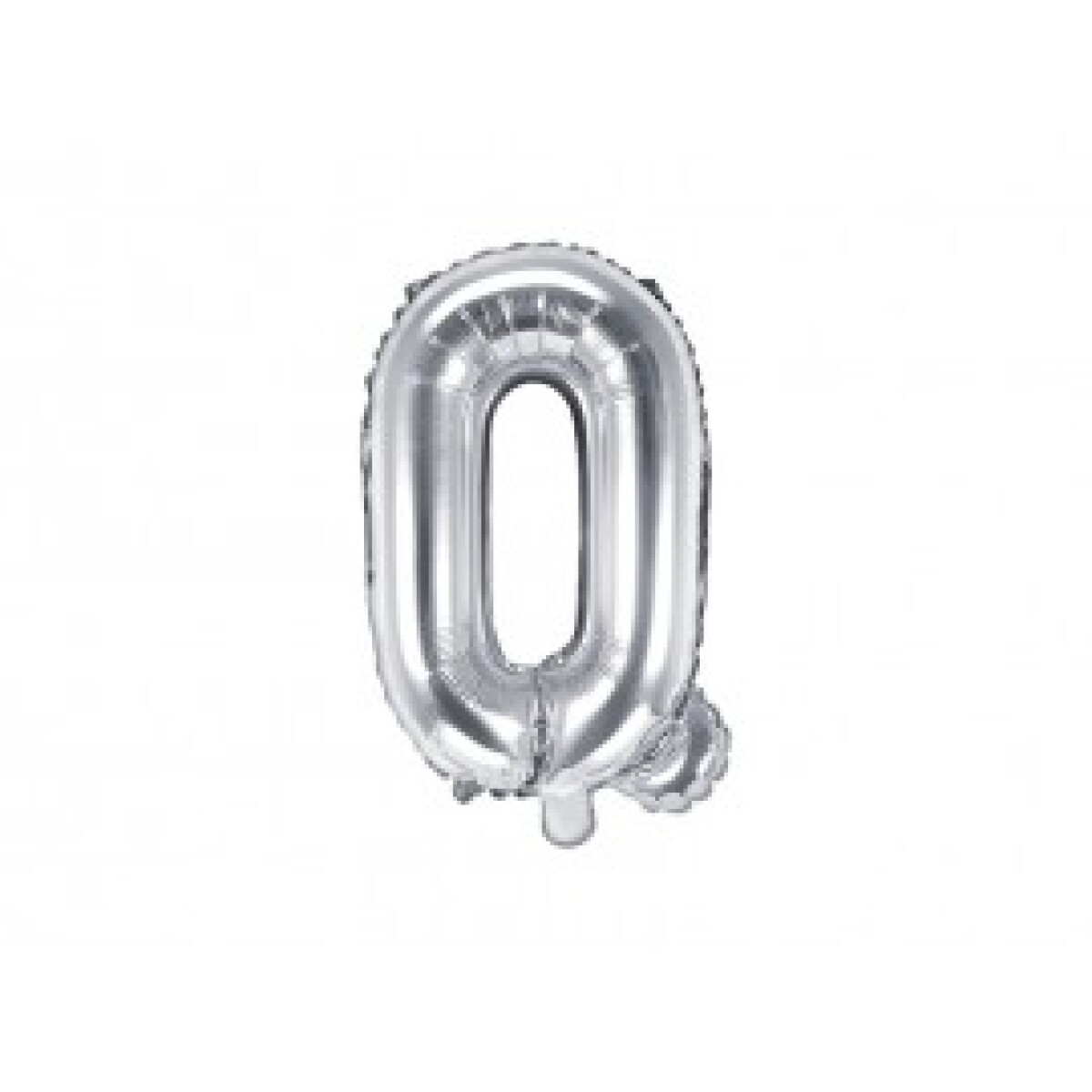 Letra Inflable Plateada - Q 