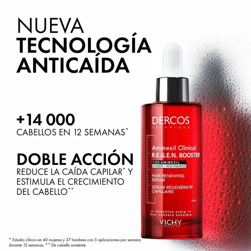 Serum Dercos Aminexil Clinical Regen Booster 90 Ml. Serum Dercos Aminexil Clinical Regen Booster 90 Ml.