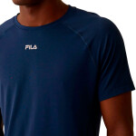 FILA Bio iii Remera manga corta running para hombre - Marino nautico Marino