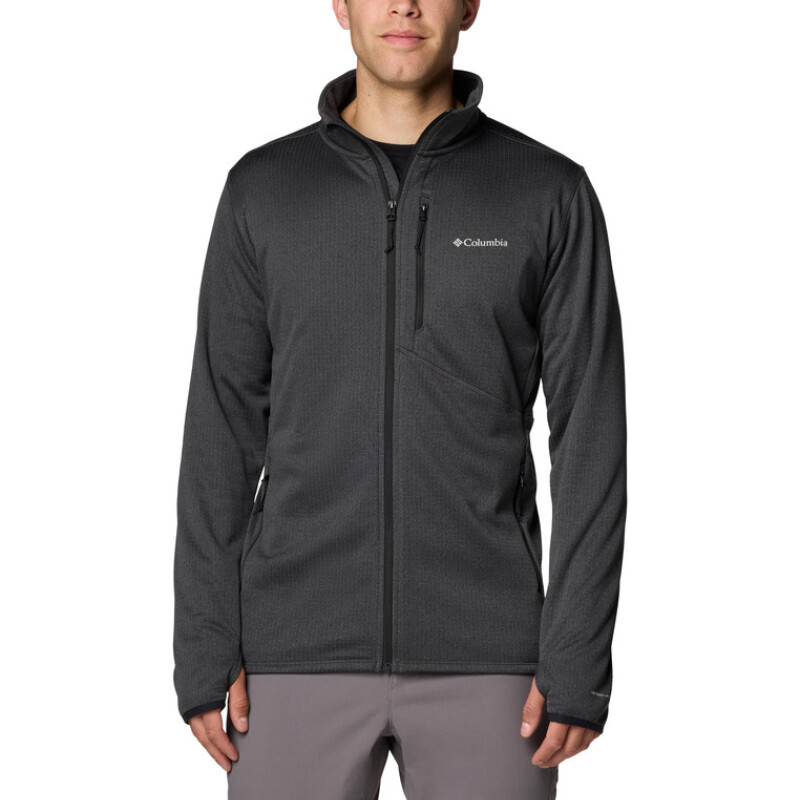 Campera Park View Fleece Hombre BLACK / SHARK