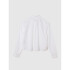 V-LS CROPPED LINEN SHIRT OPTIC WHITE V6