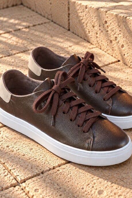 Zapatilla Aline Chocolate