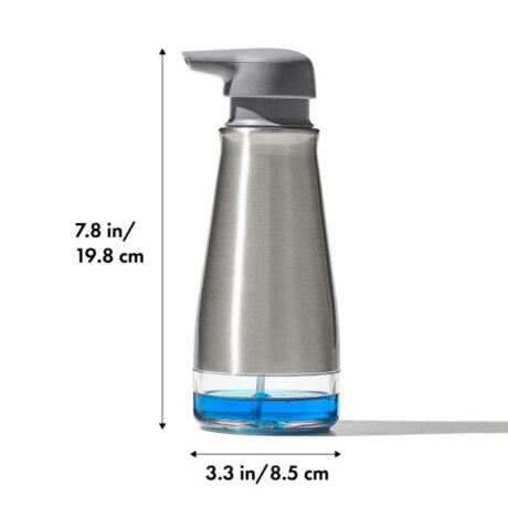 Dispensador de Jabon OXO Acero Inoxidable/Plastico